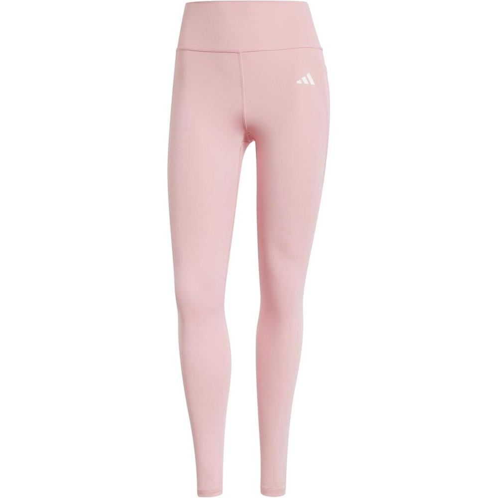 image:imageAdidas Womens Optime Essentials Stash Pocket Full Length LeggingsLeggingsSemi Pink Spark
