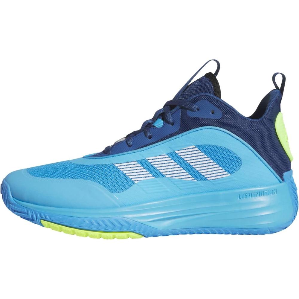 image:imageadidas Mens Own The Game 30 Basketball ShoeLucid AquamarineWhiteDusky Petrol