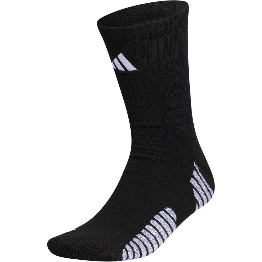 image:imageadidas Unisex Select Basketball Socks 1 Pair Multiple Heights1BlackWhite