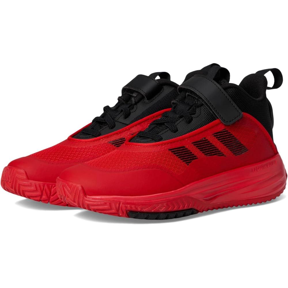 image:imageadidas UnisexChild Own The Game 30 Basketball Shoes Little KidBig KidBlackRedRed
