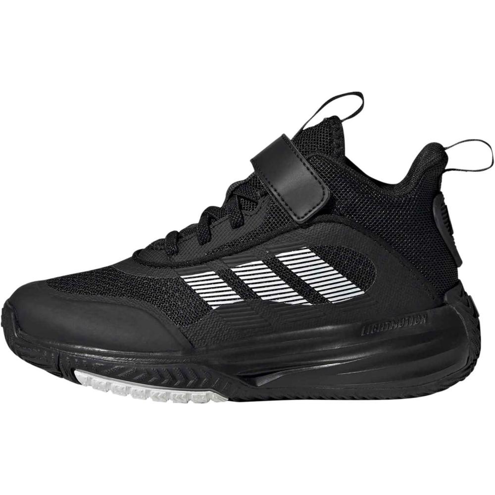 image:imageadidas UnisexChild Own The Game 30 Basketball Shoes Little KidBig KidBlackWhiteBlack
