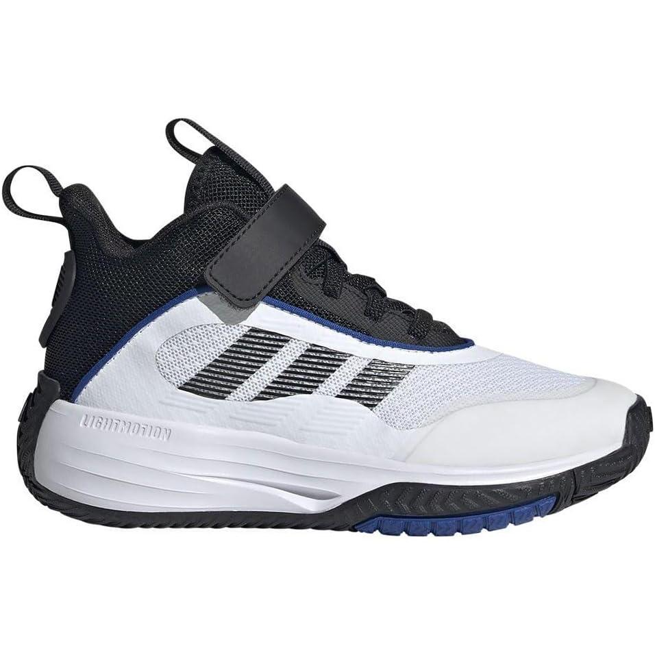 image:imageadidas UnisexChild Own The Game 30 Basketball Shoes Little KidBig KidCloud White Core Black Core Black