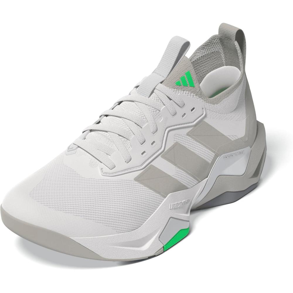 image:imageadidas Womens Rapidmove Advance 2 Training SneakersChalk WhiteWonder AluminaLime Burst