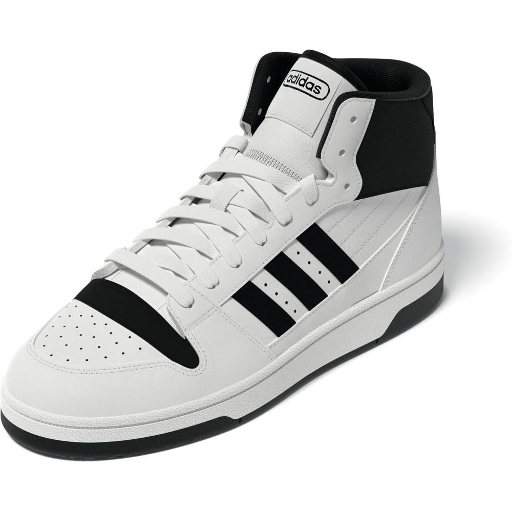 image:imageadidas Womens Turnaround Mid SneakersWhiteBlackCloud White