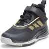 Black/Gold Metallic/Solid Grey
