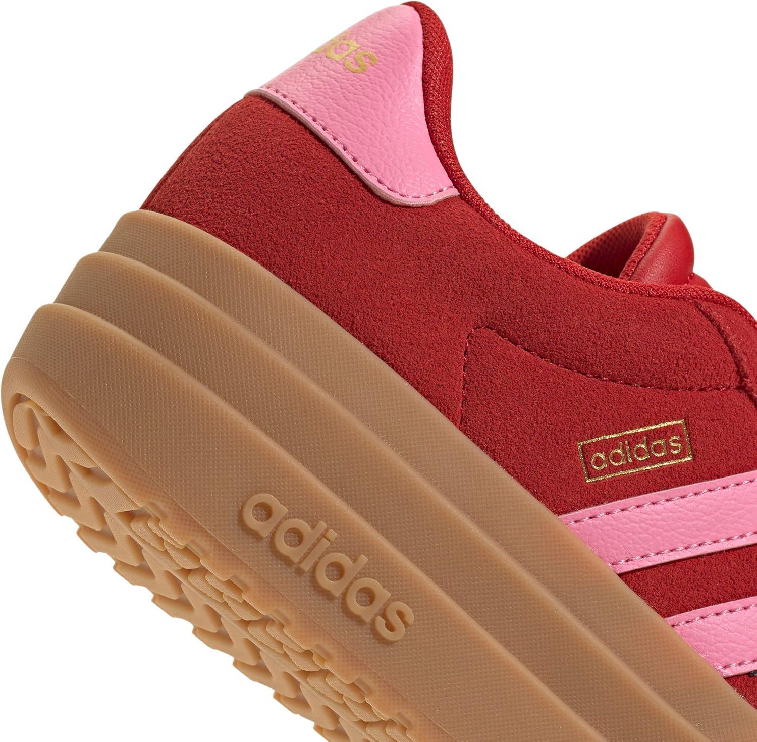 image:imageAdidas Kids VL Court BoldBetter ScarletBliss PinkGold Metallic