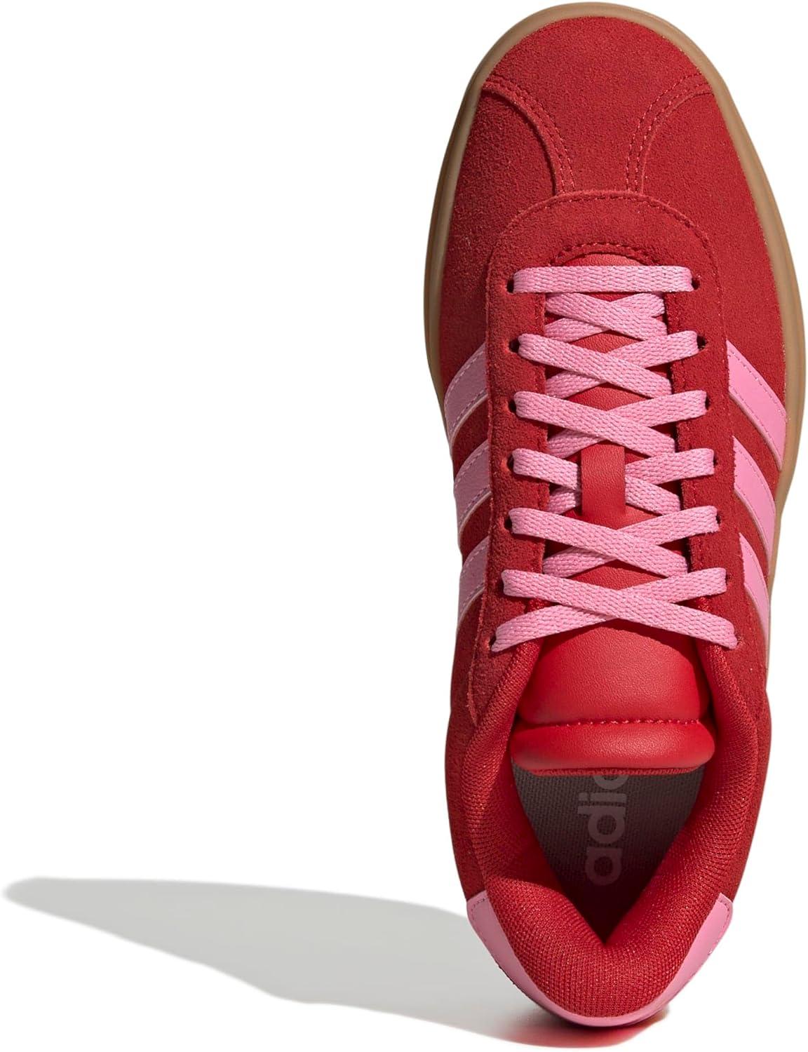 image:imageAdidas Kids VL Court BoldBetter ScarletBliss PinkGold Metallic