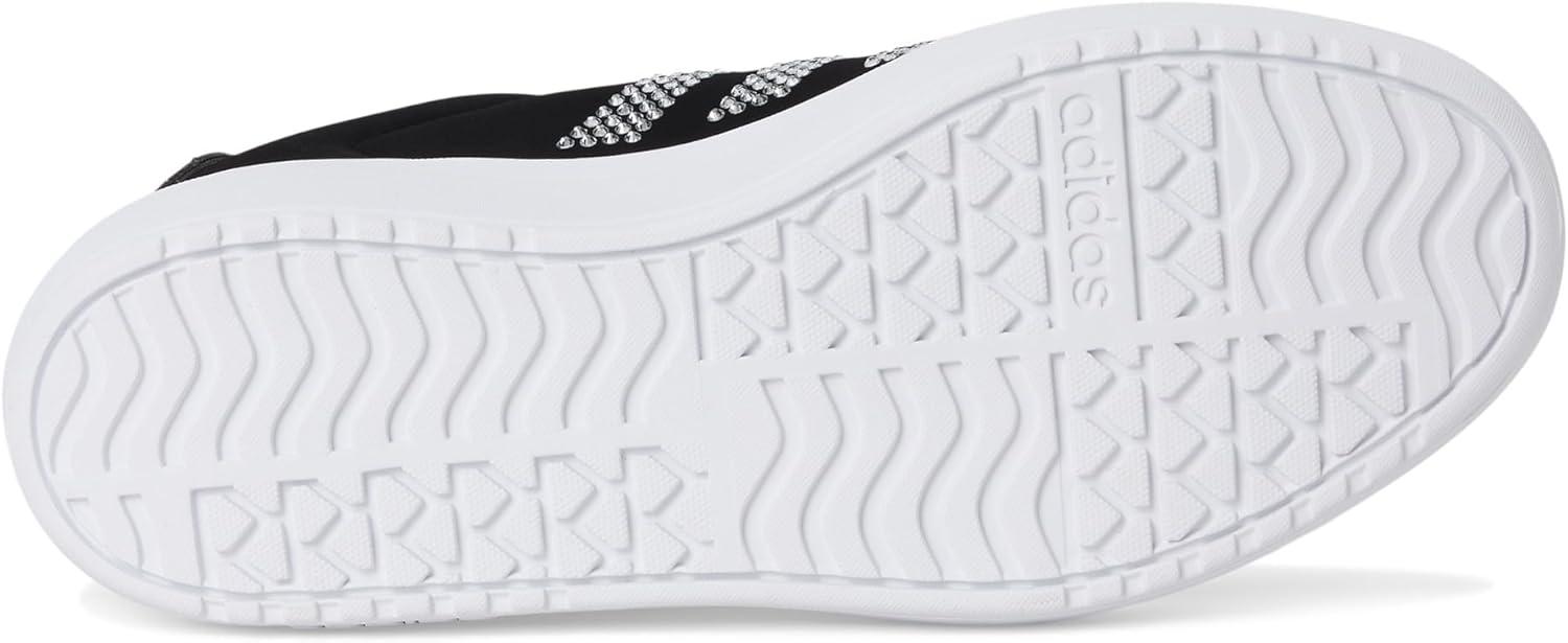 image:imageAdidas Kids VL Court BoldBlackWhiteClear Pink