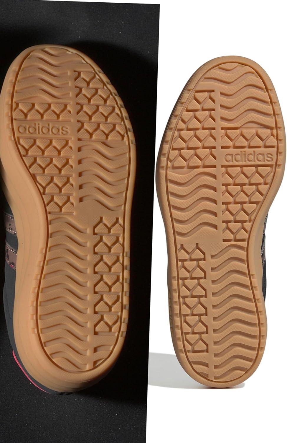 image:imageAdidas Kids VL Court BoldBlackWonder BeigeShock Pink
