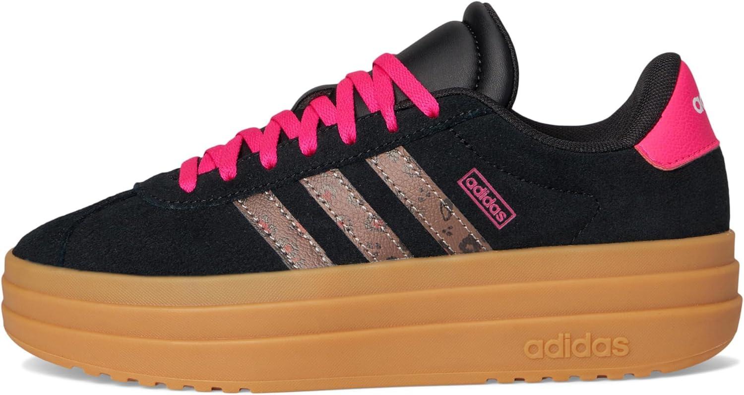image:imageAdidas Kids VL Court BoldBlackWonder BeigeShock Pink