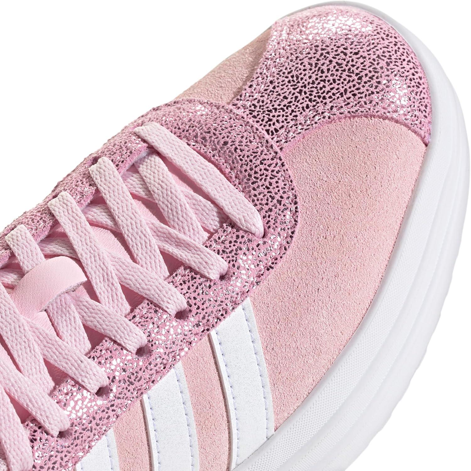 image:imageAdidas Kids VL Court BoldClear PinkWhiteBliss Pink