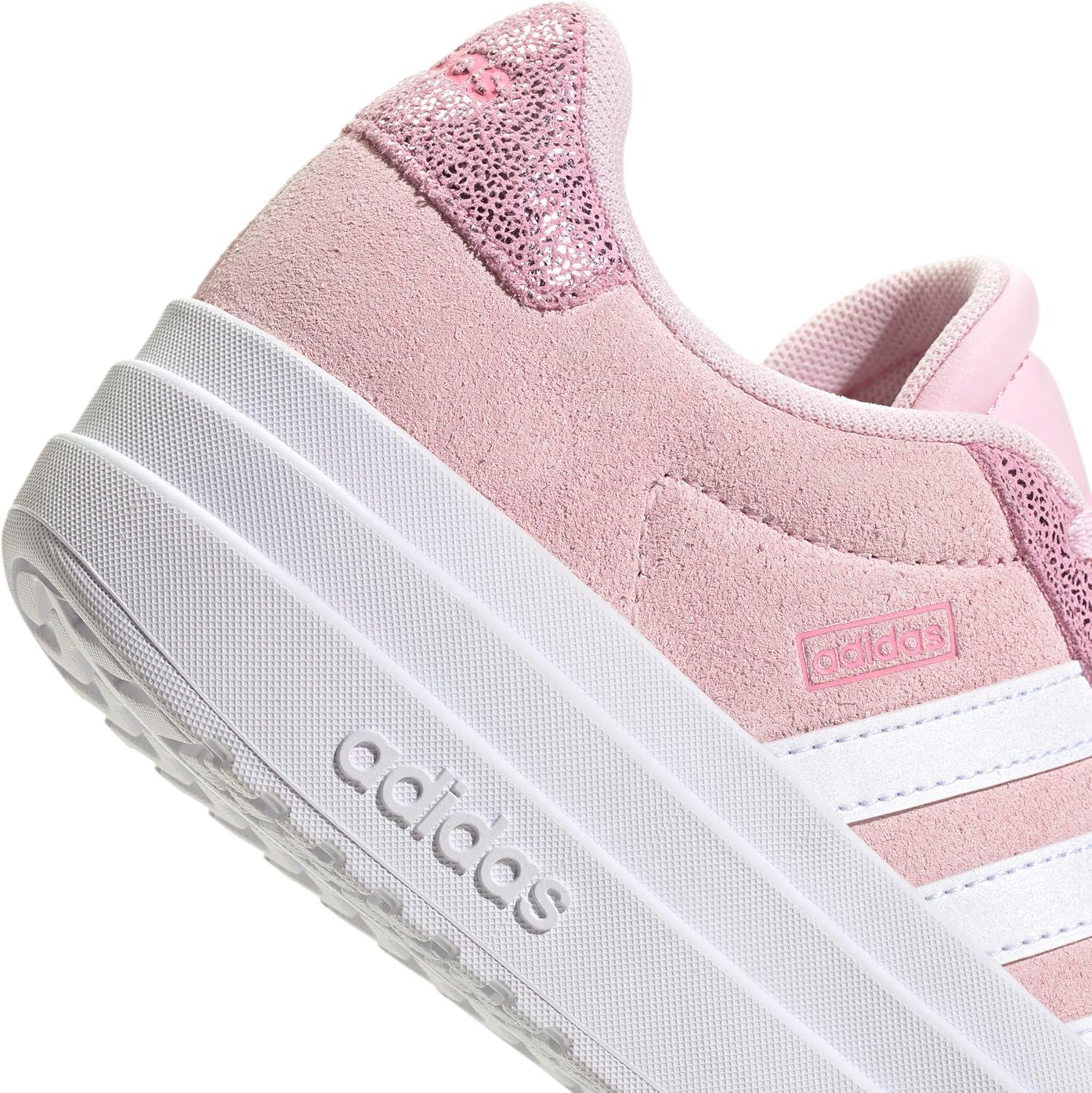 image:imageAdidas Kids VL Court BoldClear PinkWhiteBliss Pink