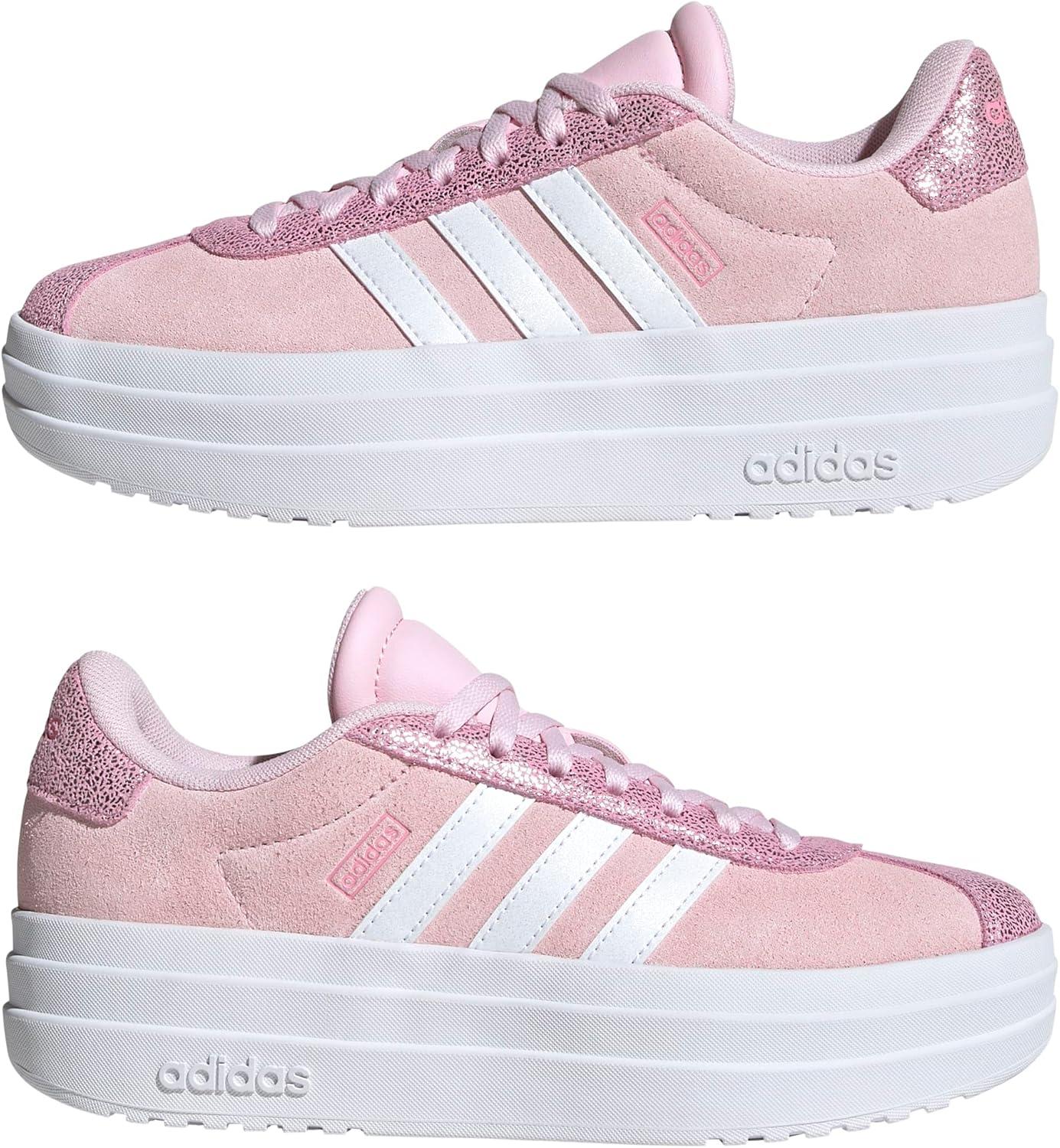 image:imageAdidas Kids VL Court BoldClear PinkWhiteBliss Pink
