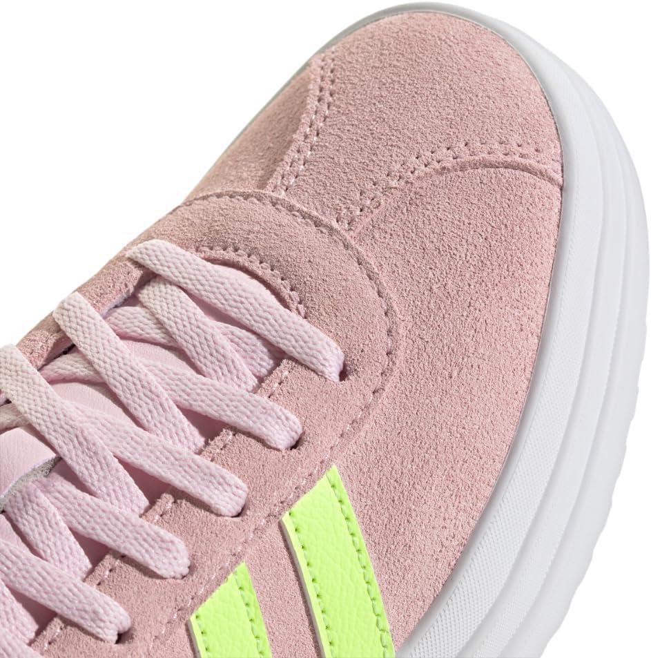 image:imageAdidas Kids VL Court BoldClear PinkYellowWhite