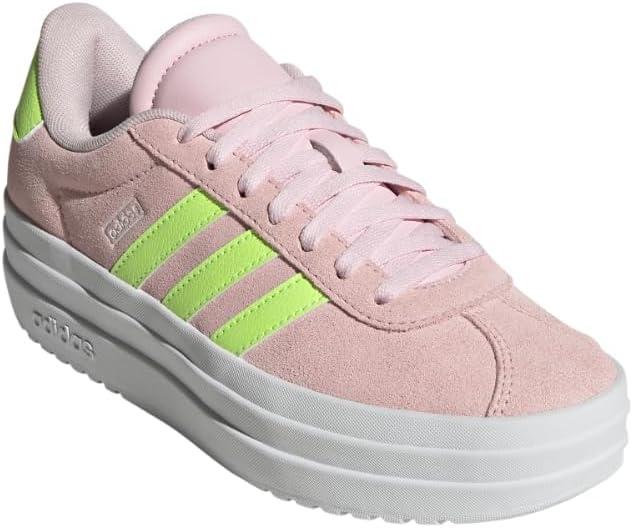 image:imageAdidas Kids VL Court BoldClear PinkYellowWhite