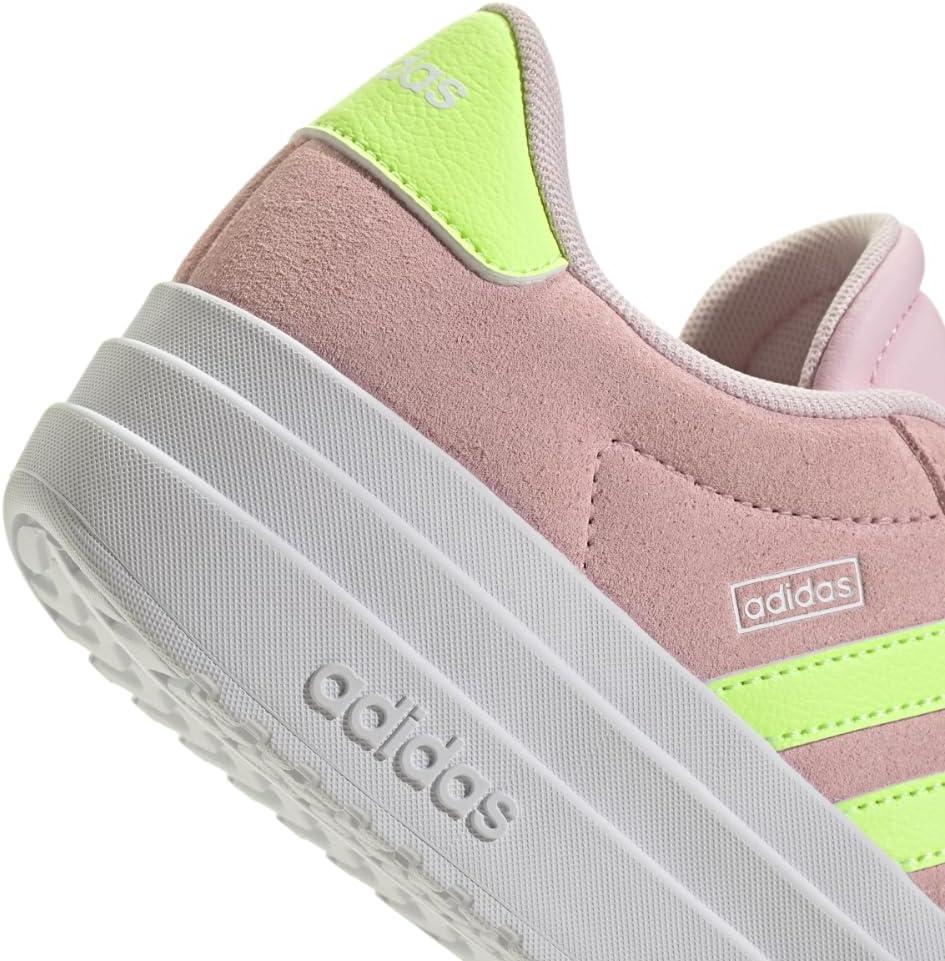 image:imageAdidas Kids VL Court BoldClear PinkYellowWhite