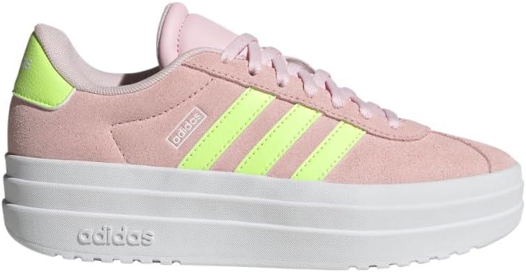 image:imageAdidas Kids VL Court BoldClear PinkYellowWhite