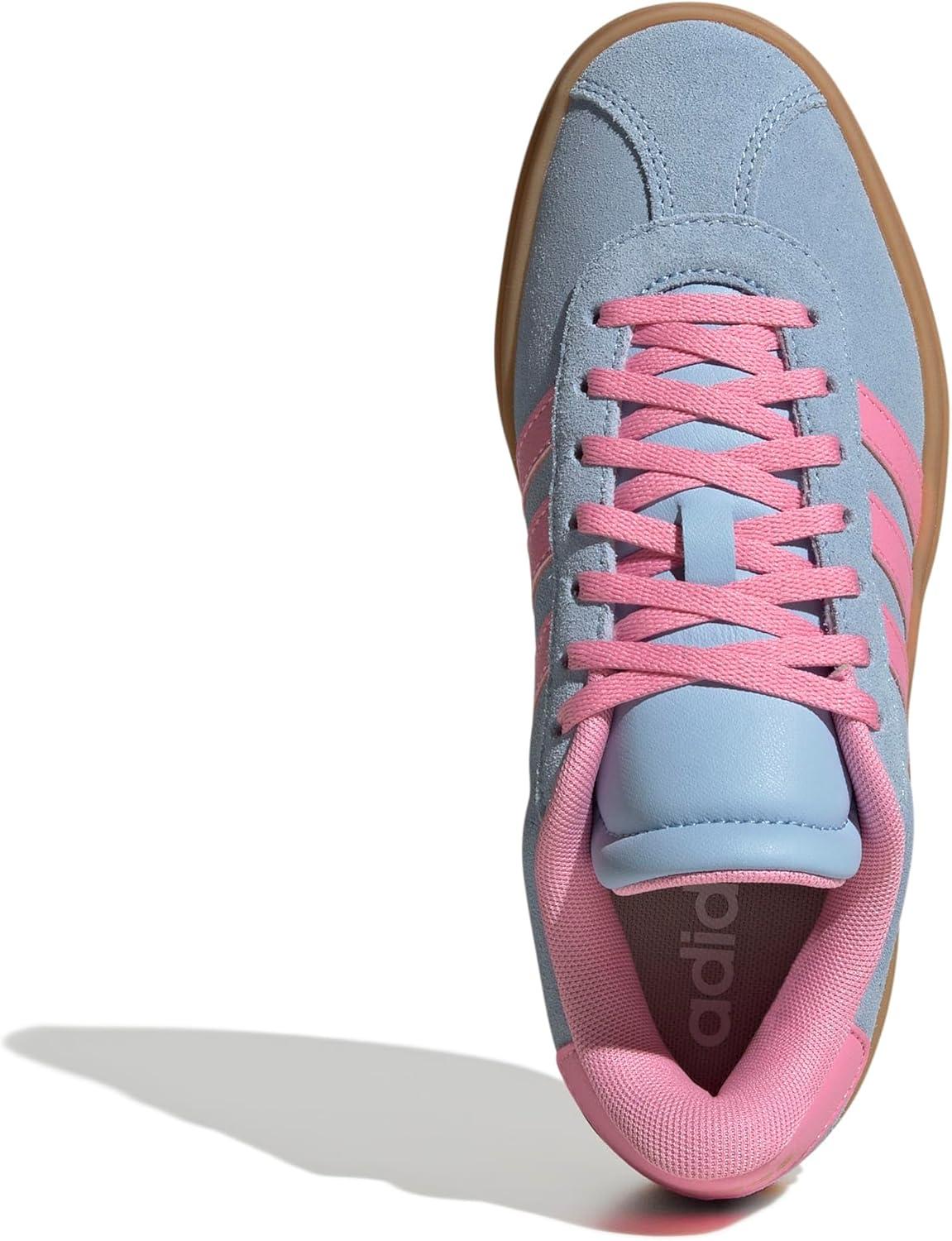 image:imageAdidas Kids VL Court BoldClear SkyBliss PinkGold Metallic