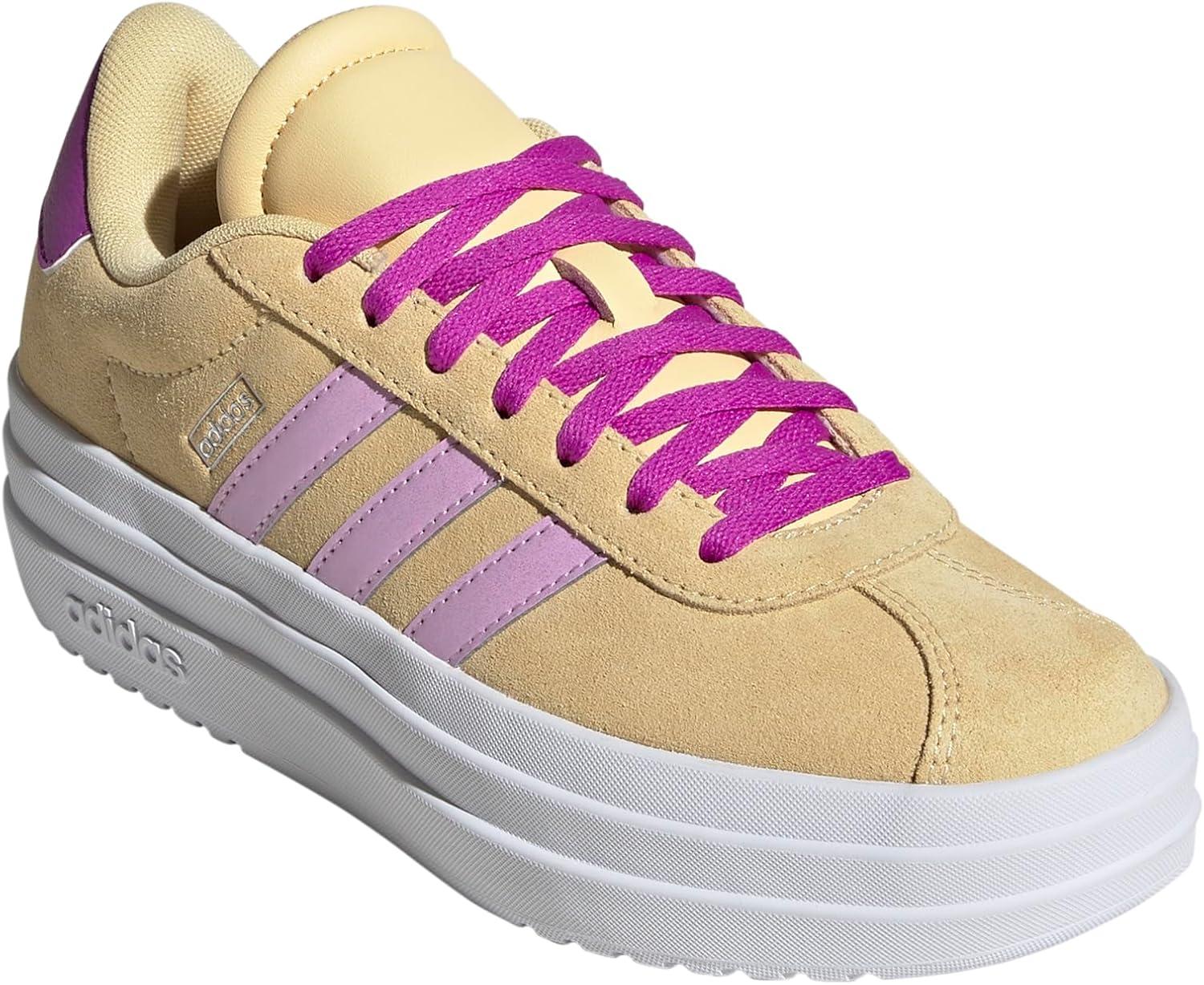image:imageAdidas Kids VL Court BoldOrange TintBliss LilacFlash Pink