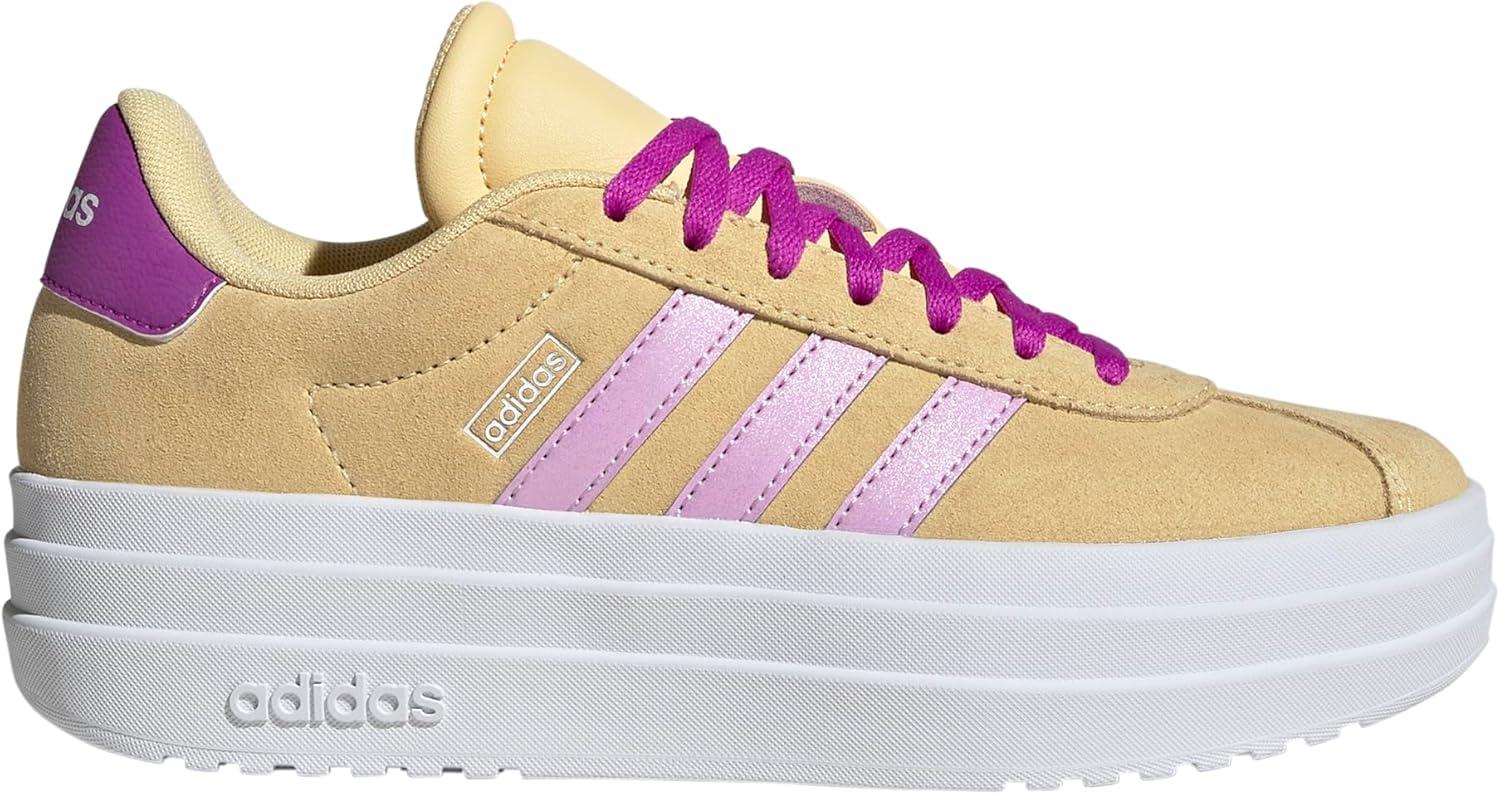 image:imageAdidas Kids VL Court BoldOrange TintBliss LilacFlash Pink