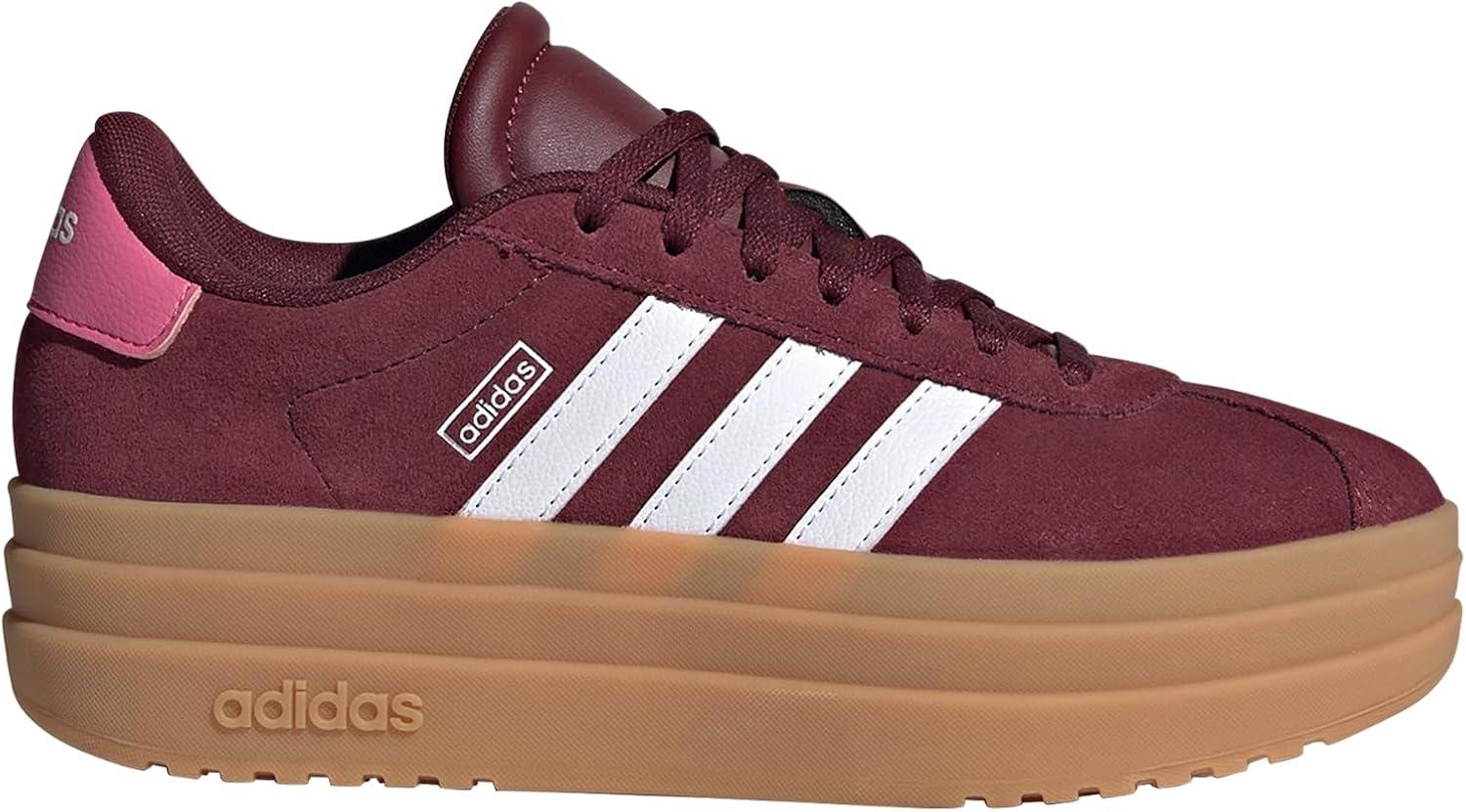 image:imageAdidas Kids VL Court BoldShadow RedWhitePink Fusion