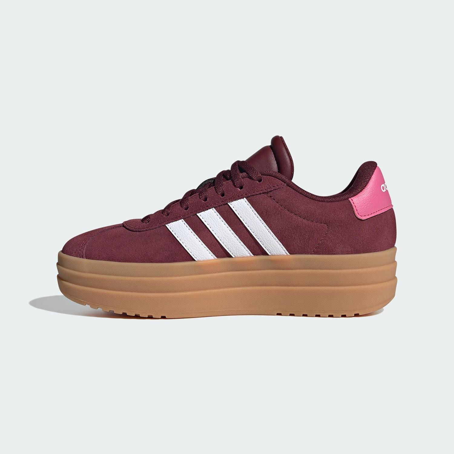image:imageAdidas Kids VL Court BoldShadow RedWhitePink Fusion