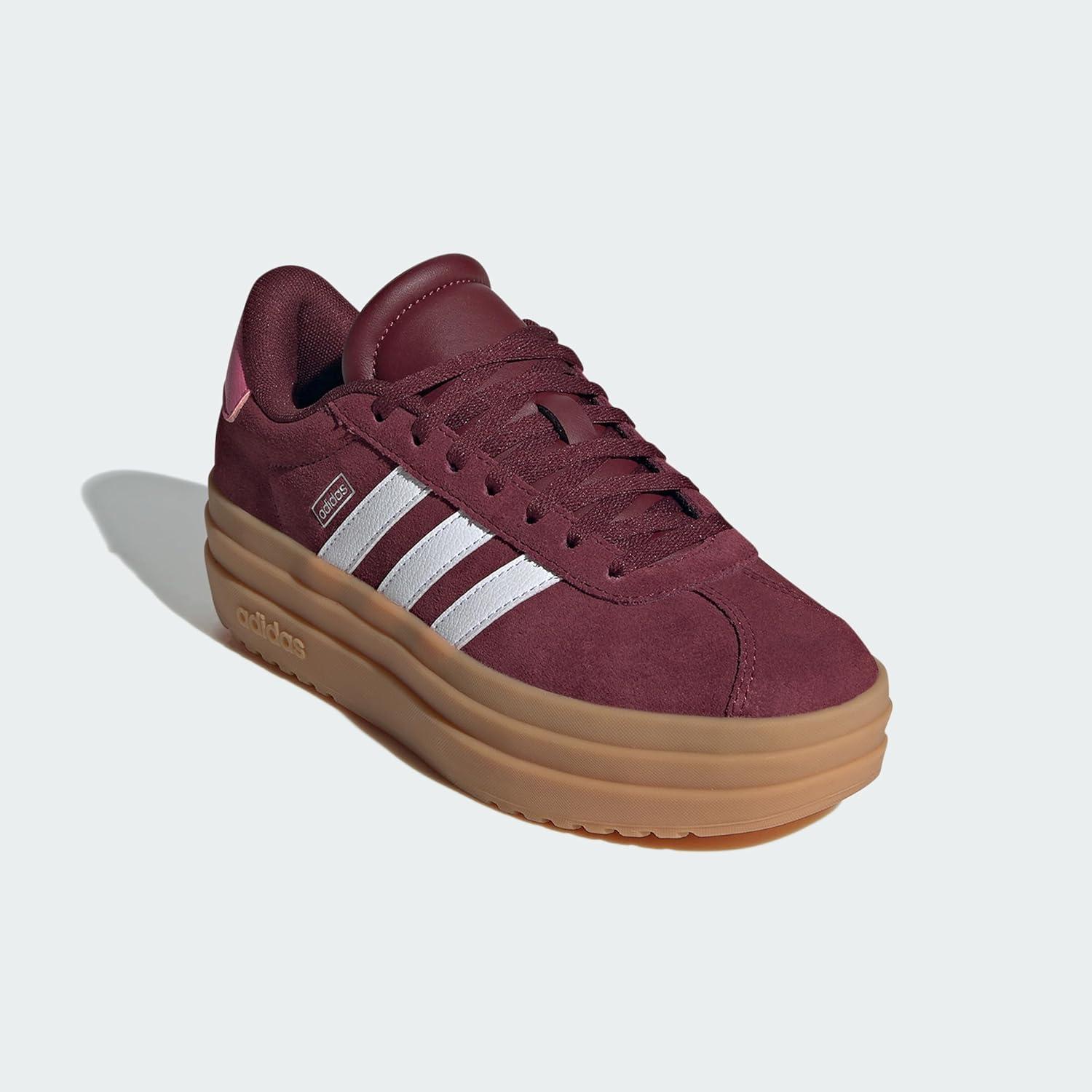 image:imageAdidas Kids VL Court BoldShadow RedWhitePink Fusion