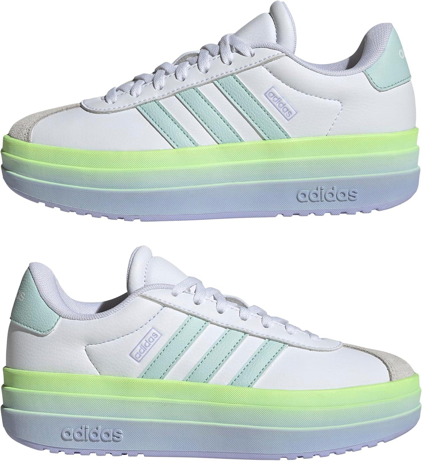 image:imageAdidas Kids VL Court BoldWhiteHalo MintViolet Tone