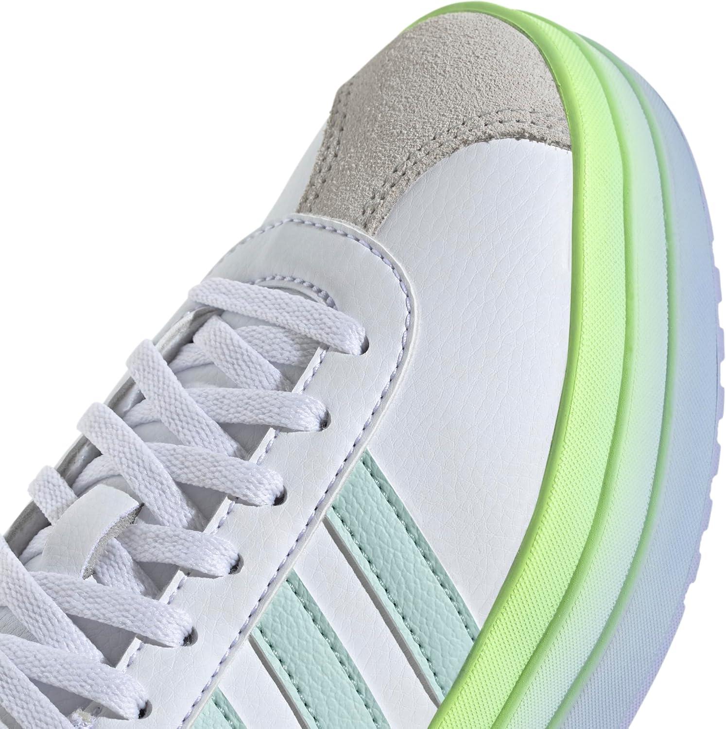 image:imageAdidas Kids VL Court BoldWhiteHalo MintViolet Tone