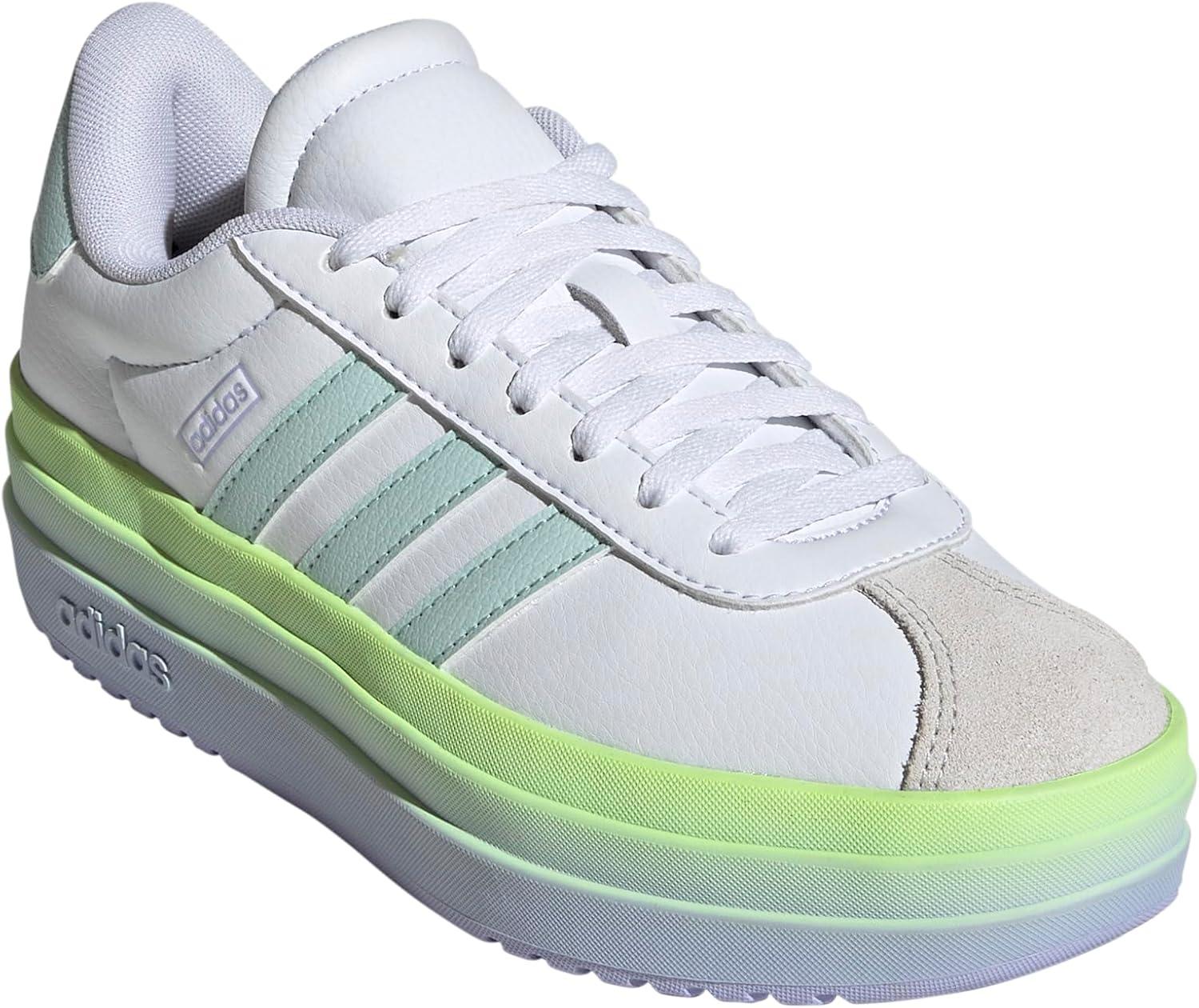 image:imageAdidas Kids VL Court BoldWhiteHalo MintViolet Tone