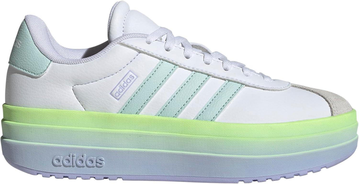 image:imageAdidas Kids VL Court BoldWhiteHalo MintViolet Tone