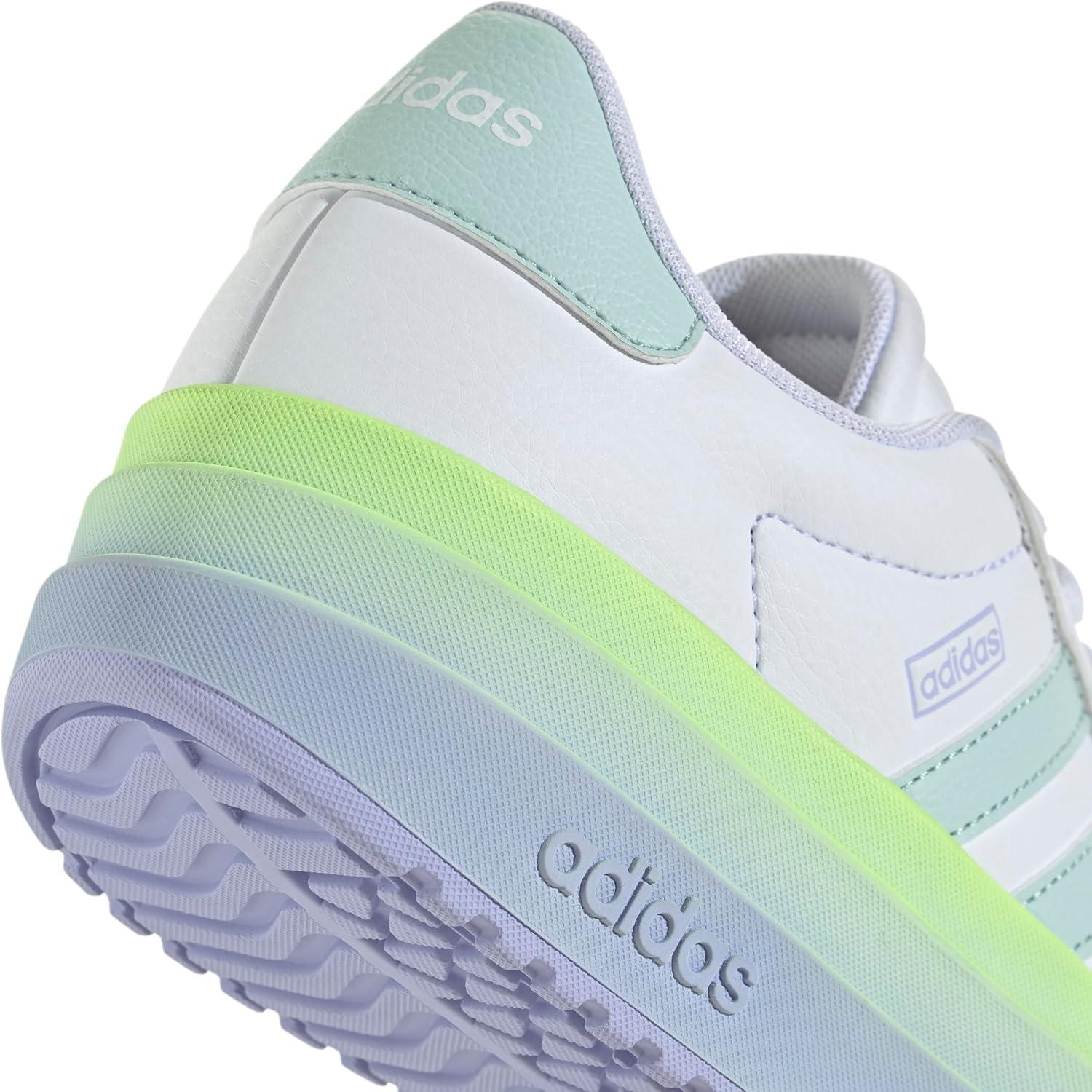 image:imageAdidas Kids VL Court BoldWhiteHalo MintViolet Tone