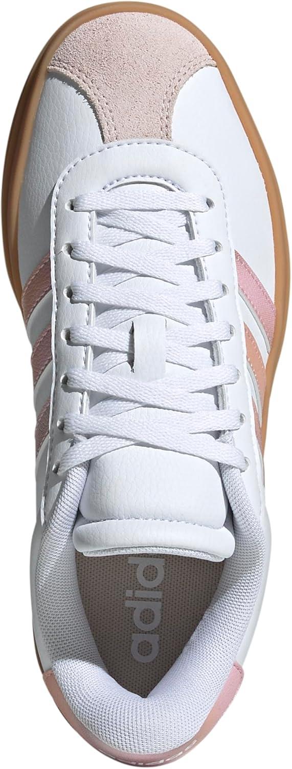 image:imageAdidas Kids VL Court BoldWhitePowder CoralGum