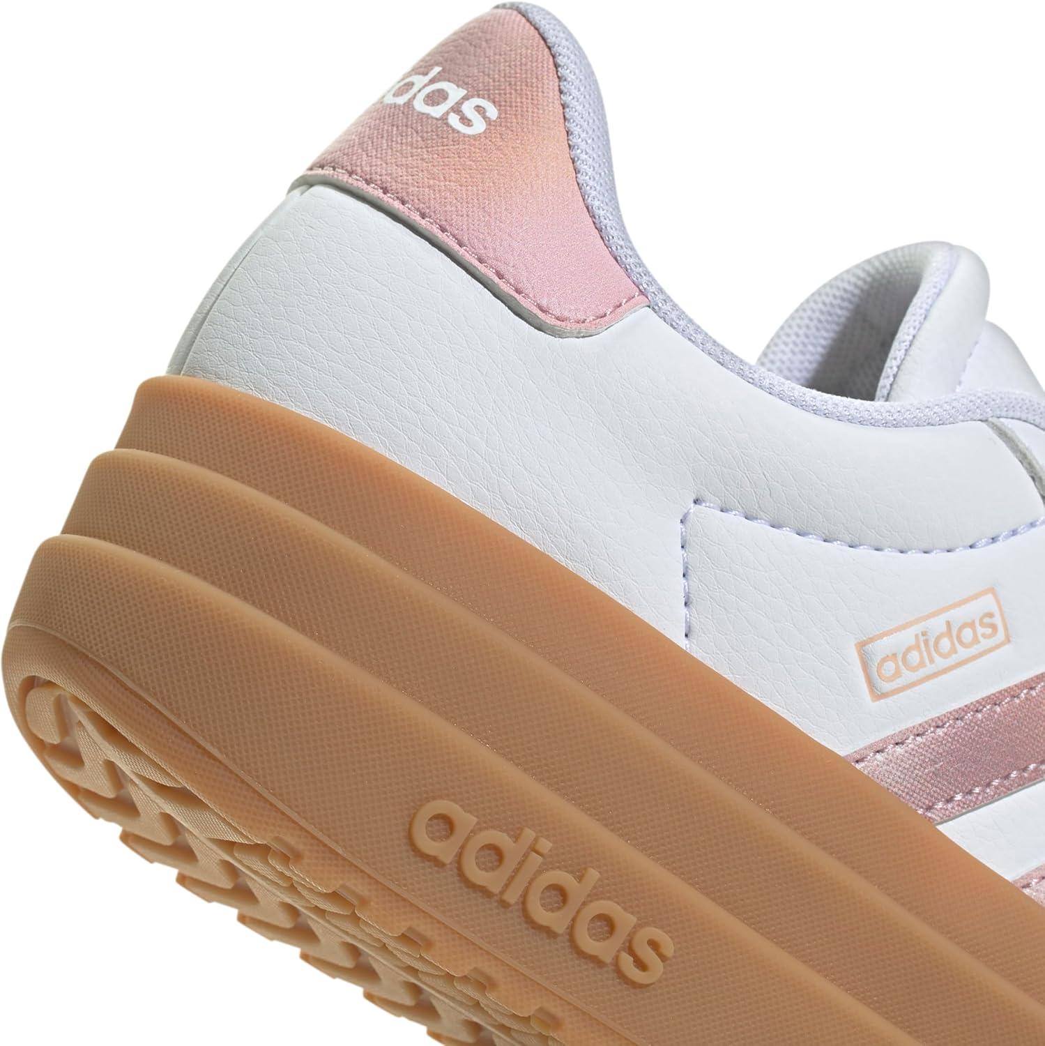 image:imageAdidas Kids VL Court BoldWhitePowder CoralGum