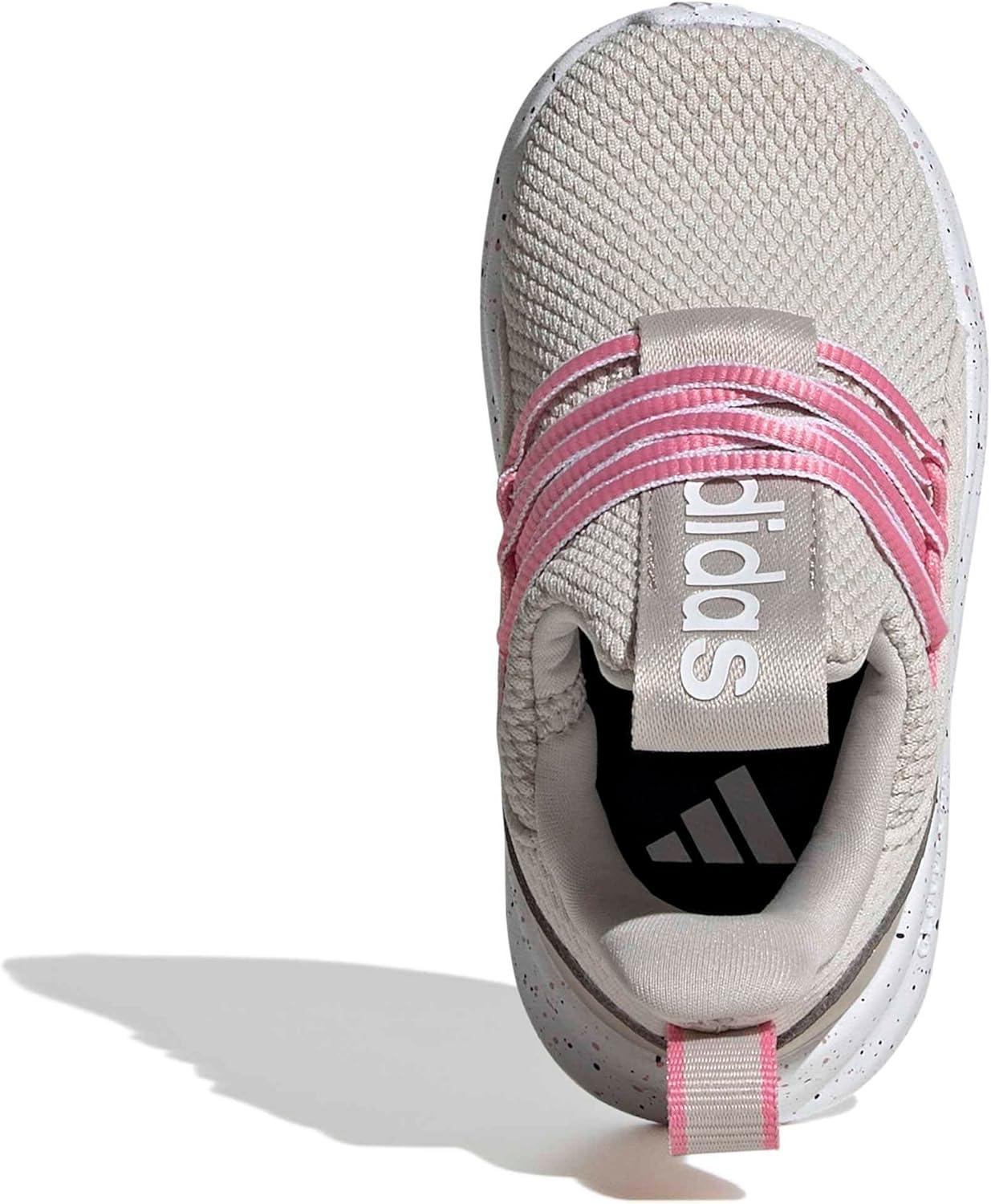 image:imageAdidas UnisexChild Lite Racer Adapt 70 SneakerAluminaBliss PinkWonder Beige