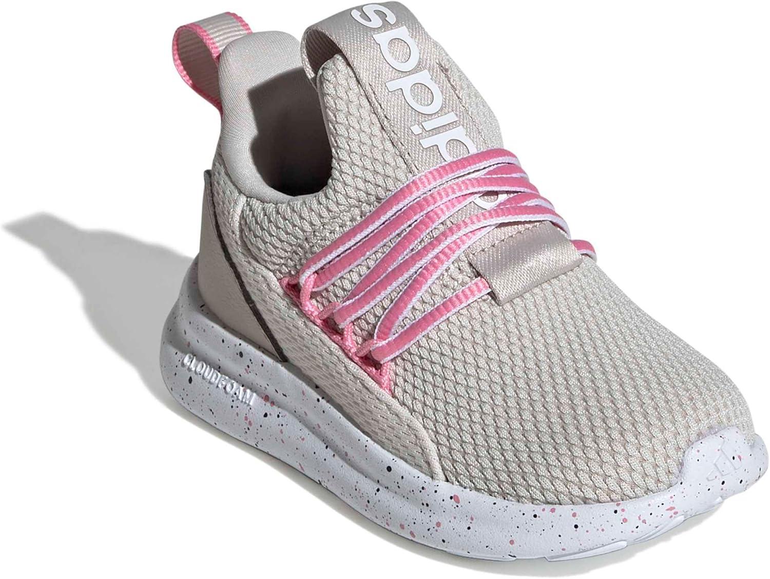 image:imageAdidas UnisexChild Lite Racer Adapt 70 SneakerAluminaBliss PinkWonder Beige