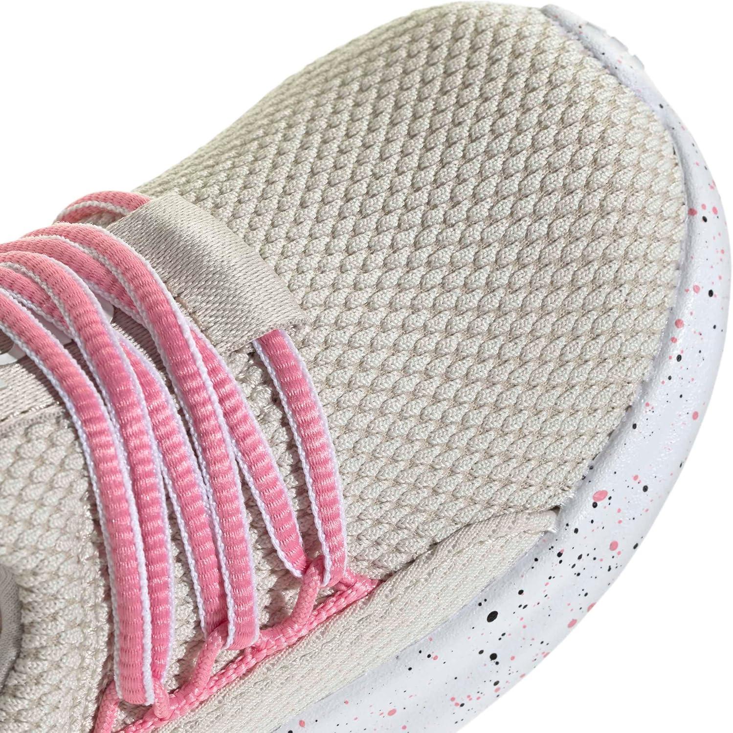image:imageAdidas UnisexChild Lite Racer Adapt 70 SneakerAluminaBliss PinkWonder Beige