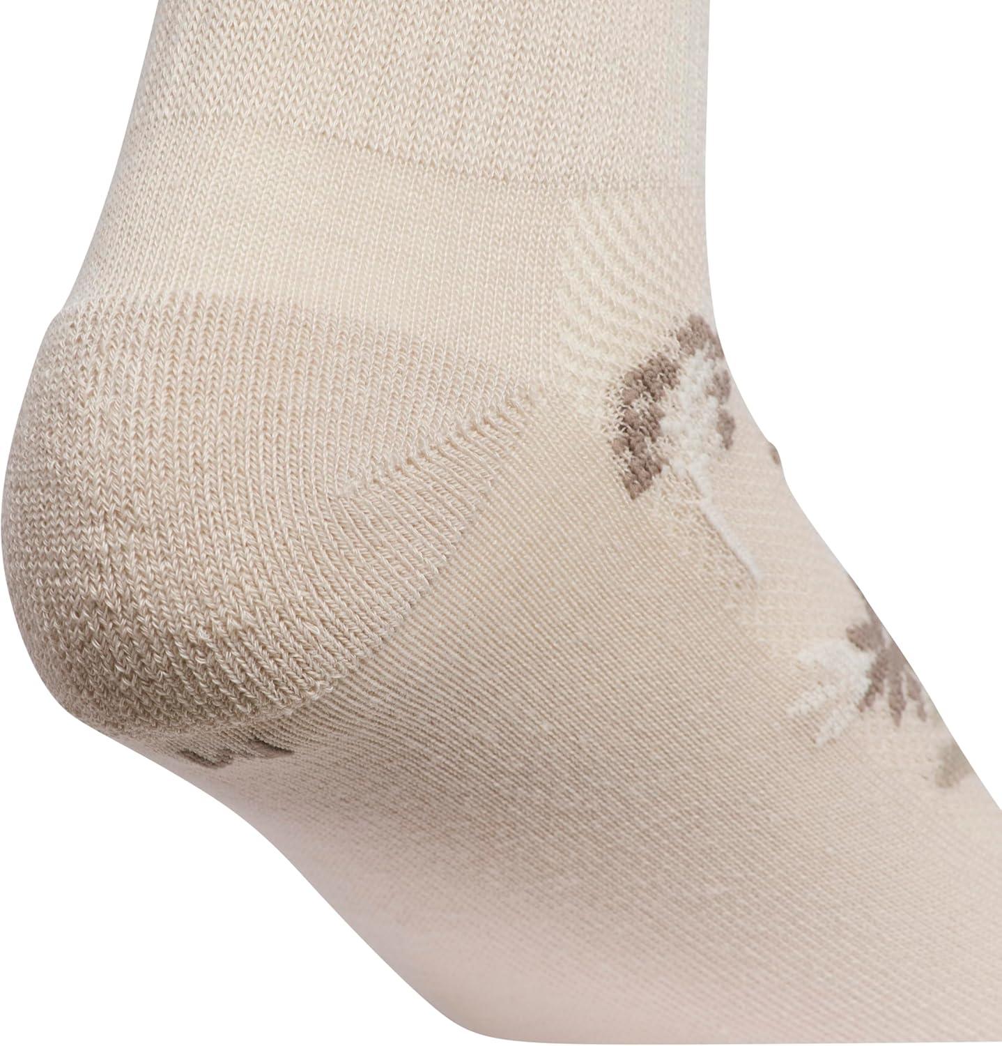 image:imageadidas Unisex Kids Cushioned Quarter Ankle Socks for Boys and Girls 6 Pairs Durable amp ComfortableGirlsGraphicWonder BeigeCool Light HeatherWonder White