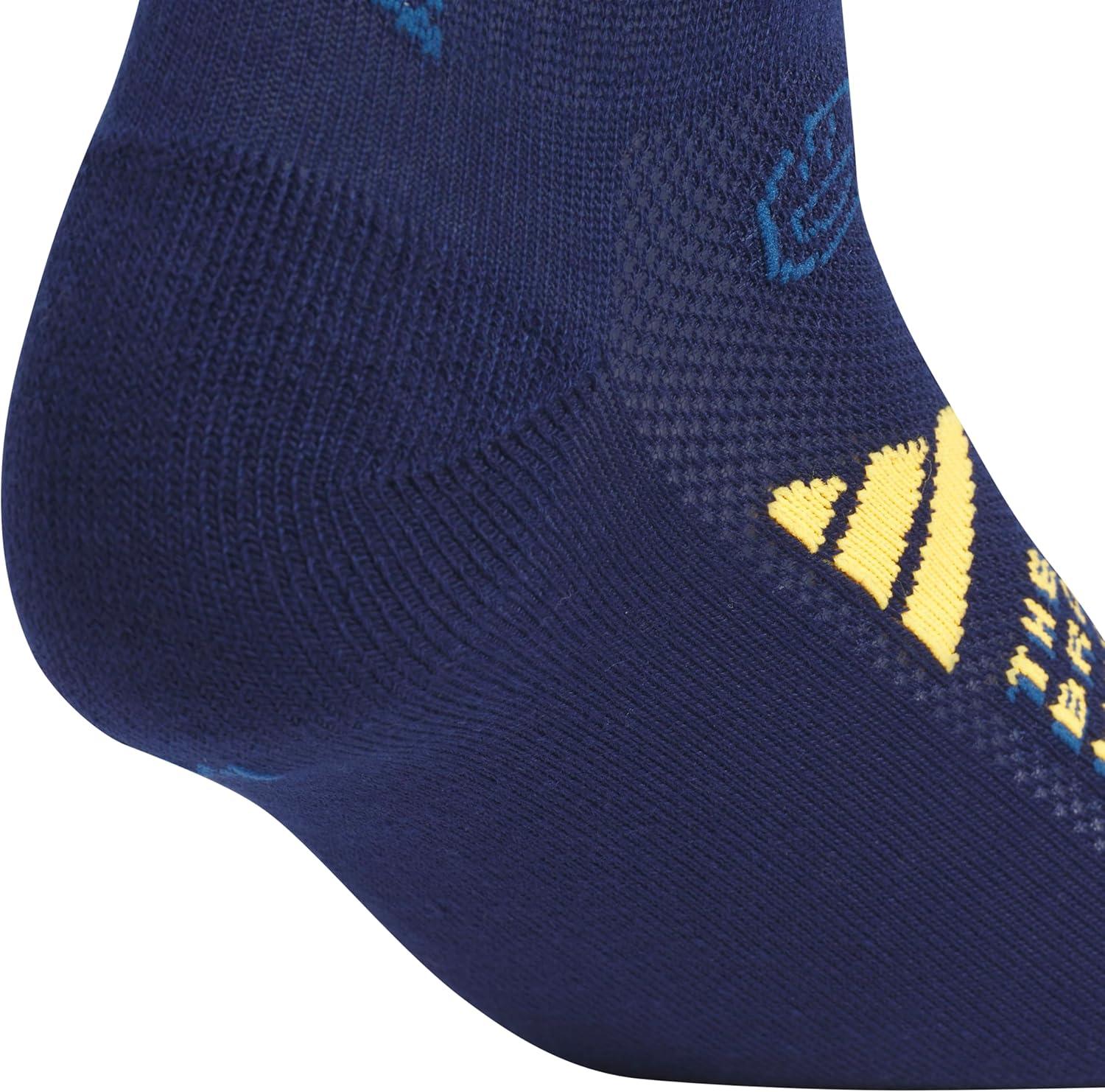 image:imageadidas Unisex Kids Cushioned Quarter Ankle Socks for Boys and Girls 6 Pairs Durable amp ComfortableGraphicDark BlueHeather GreyLucid Tangerine Orange