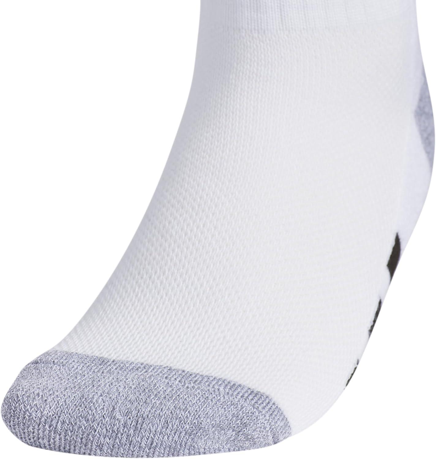 image:imageadidas Unisex Kids Cushioned Quarter Ankle Socks for Boys and Girls 6 Pairs Durable amp ComfortableWhiteBlackWhite