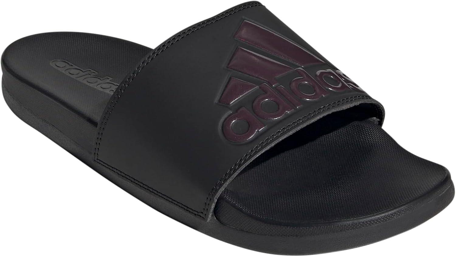 image:imageadidas Womens Adilette Comfort Slide SandalBlackAurora MetBlack