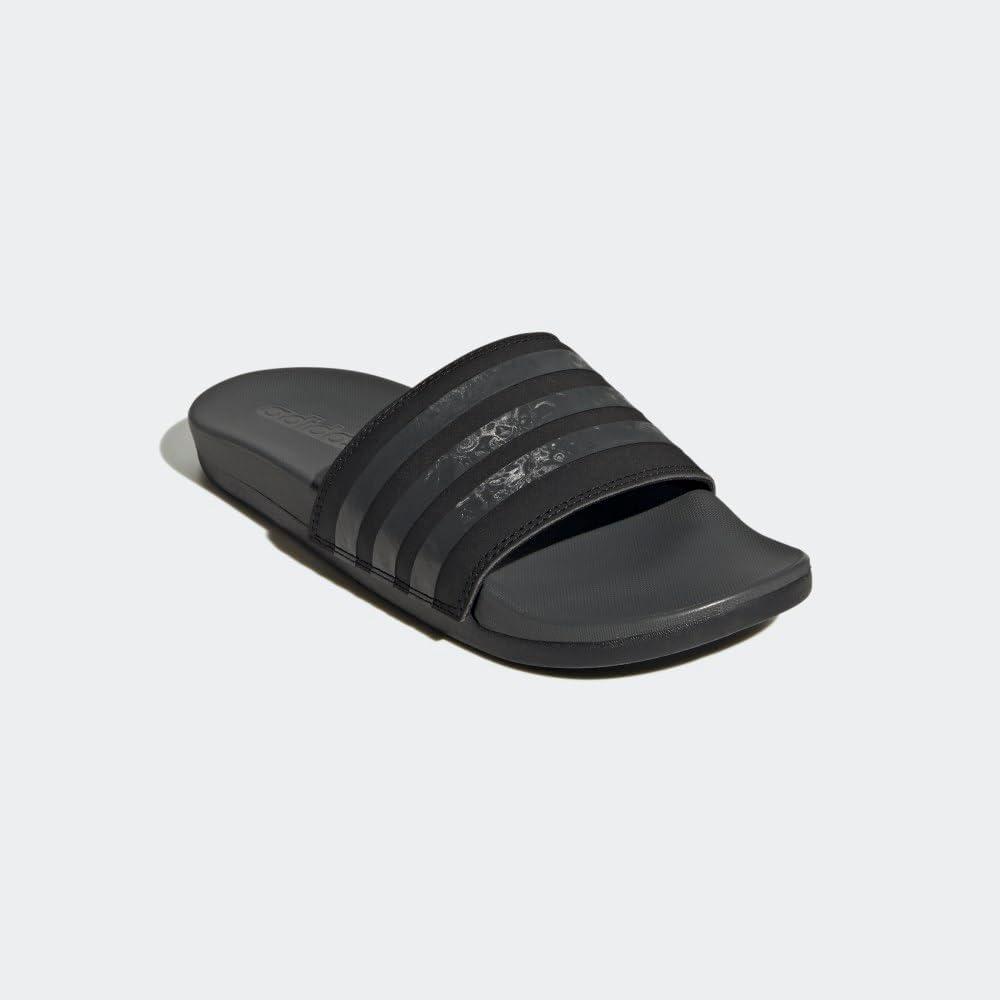 image:imageadidas Womens Adilette Comfort Slide SandalBlackGreyBlack