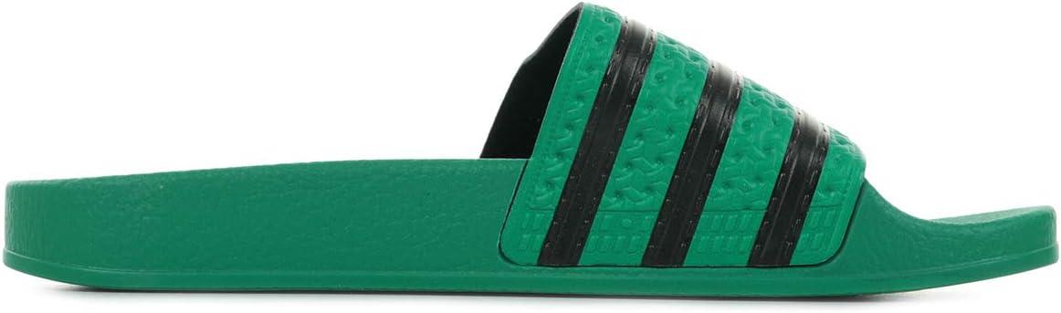 image:imageadidas Womens Adilette Comfort Slide SandalBold GreenBlackBold Green