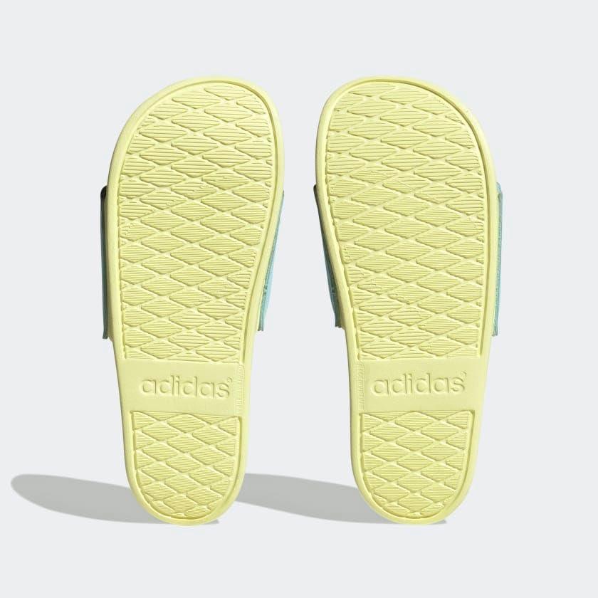 image:imageadidas Womens Adilette Comfort Slide SandalClear AquaLush RedPearl Citrine