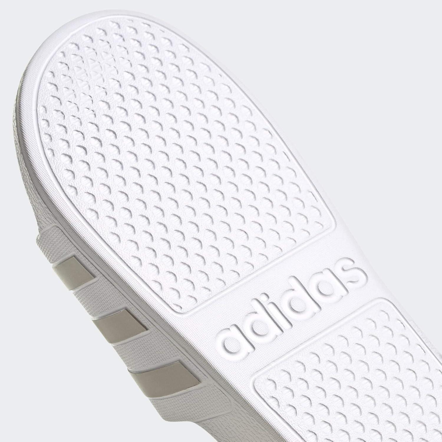 image:imageadidas Womens Adilette Comfort Slide SandalCloud White Platinum Cloud White
