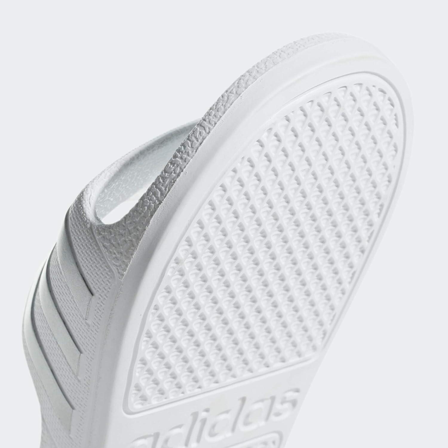 image:imageadidas Womens Adilette Comfort Slide SandalCloud White Silver Met Cloud White
