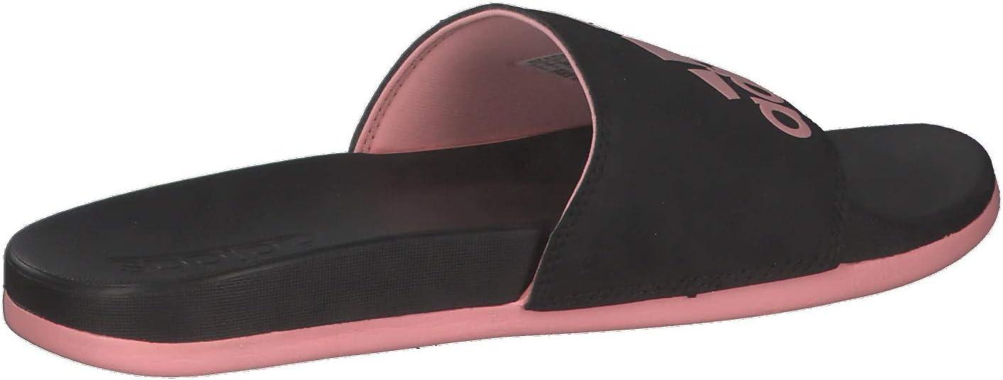 image:imageadidas Womens Adilette Comfort Slide SandalCore Black Glory Pink Core Black