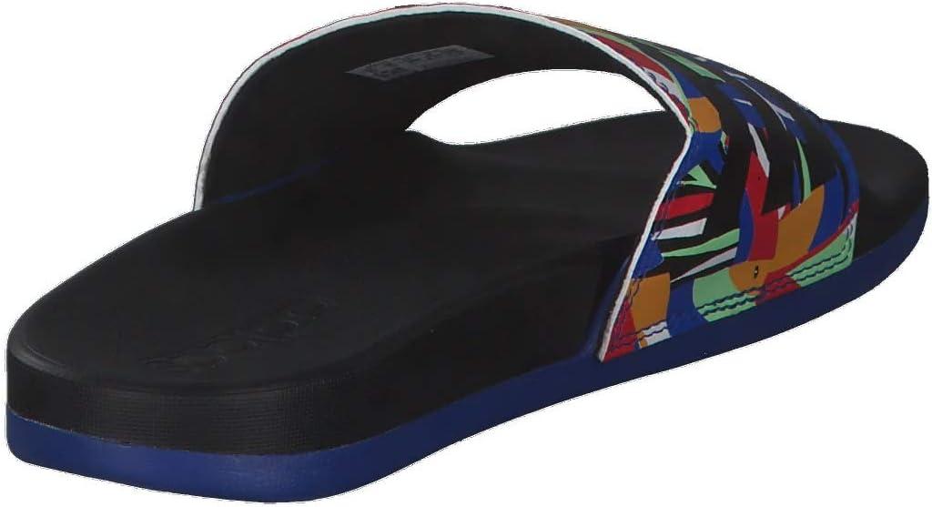 image:imageadidas Womens Adilette Comfort Slide SandalCore Black Team Royal Blue