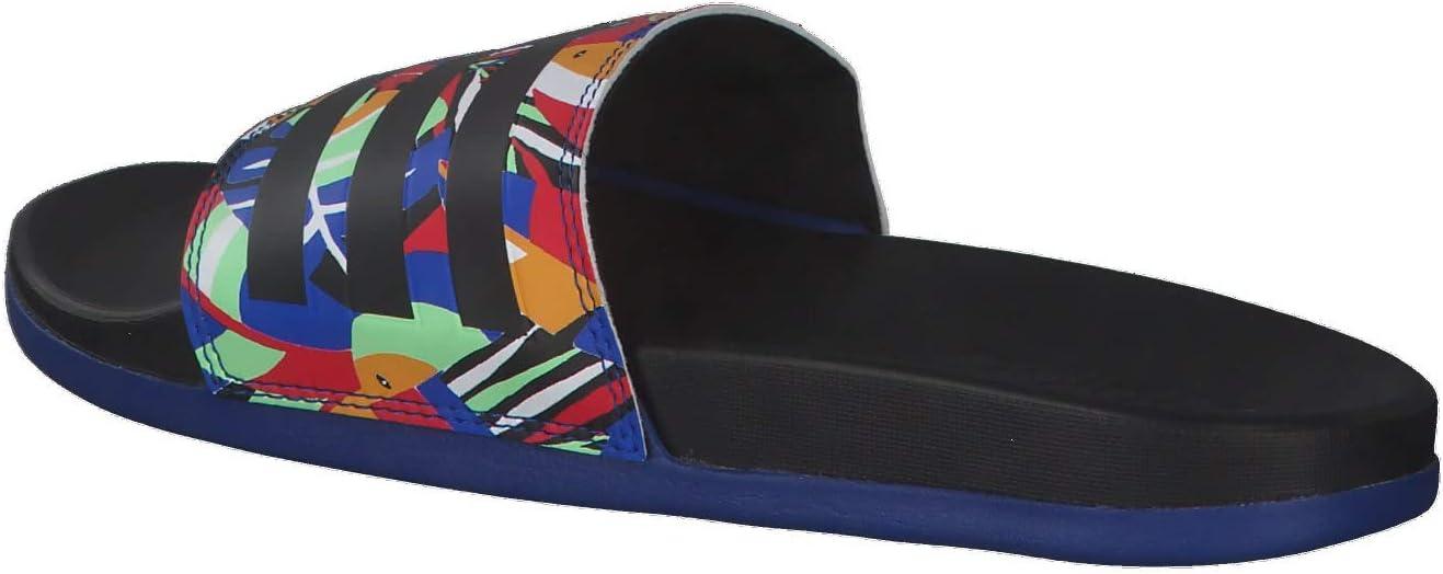 image:imageadidas Womens Adilette Comfort Slide SandalCore Black Team Royal Blue