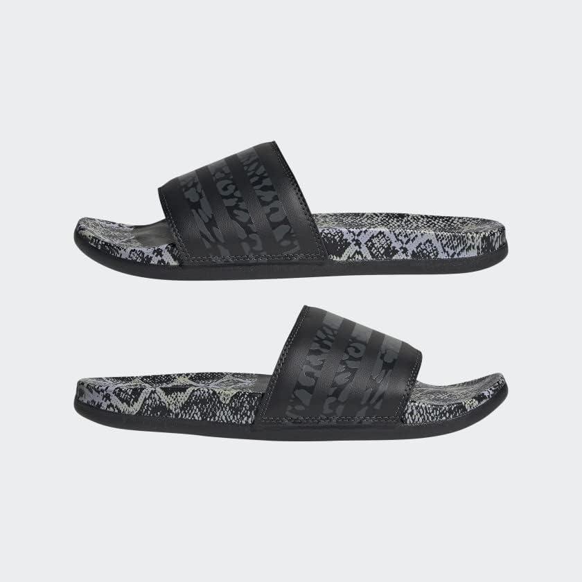 image:imageadidas Womens Adilette Comfort Slide SandalCore BlackCore BlackAlmost Pink